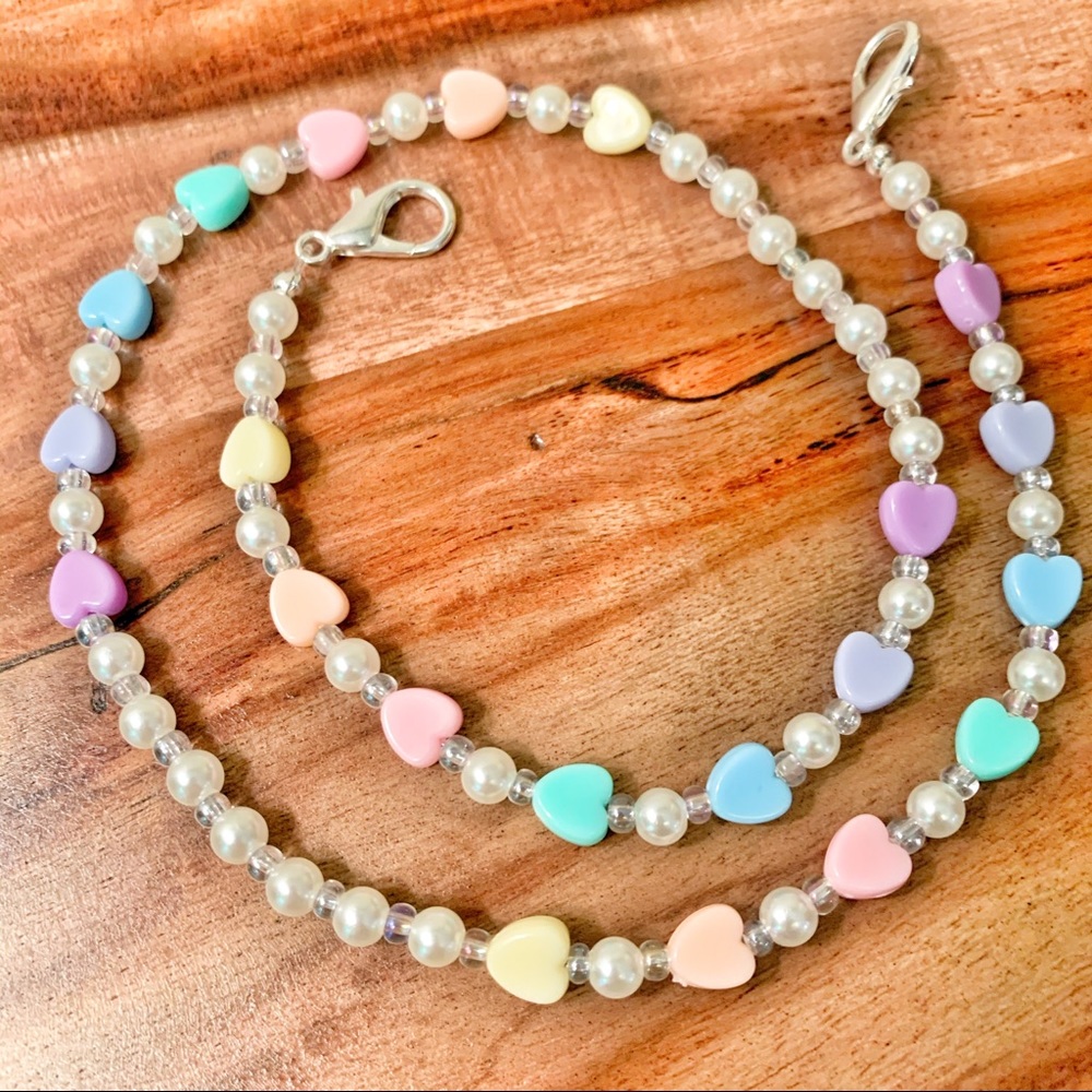 Custom Face Mask Chain / Necklace / Holder 😷💜🧡